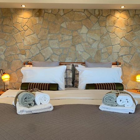 Doormat# Wait 'N Sea, Jacuzzi, Luxury Stone House Apartamento Epanomí Exterior foto