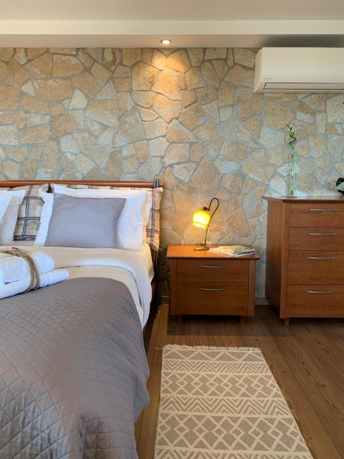 Doormat# Wait 'N Sea, Jacuzzi, Luxury Stone House Apartamento Epanomí Exterior foto