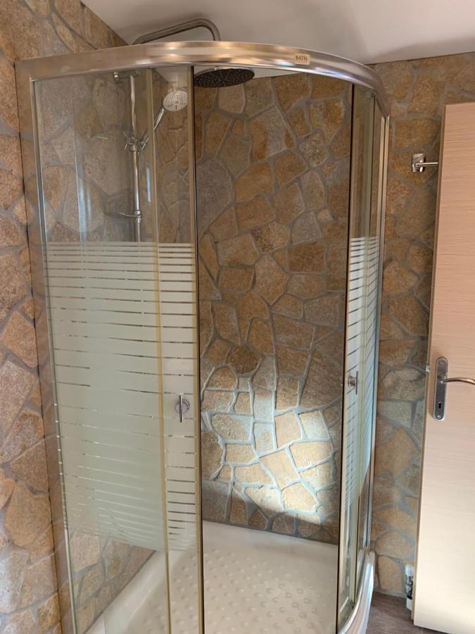 Doormat# Wait 'N Sea, Jacuzzi, Luxury Stone House Apartamento Epanomí Exterior foto