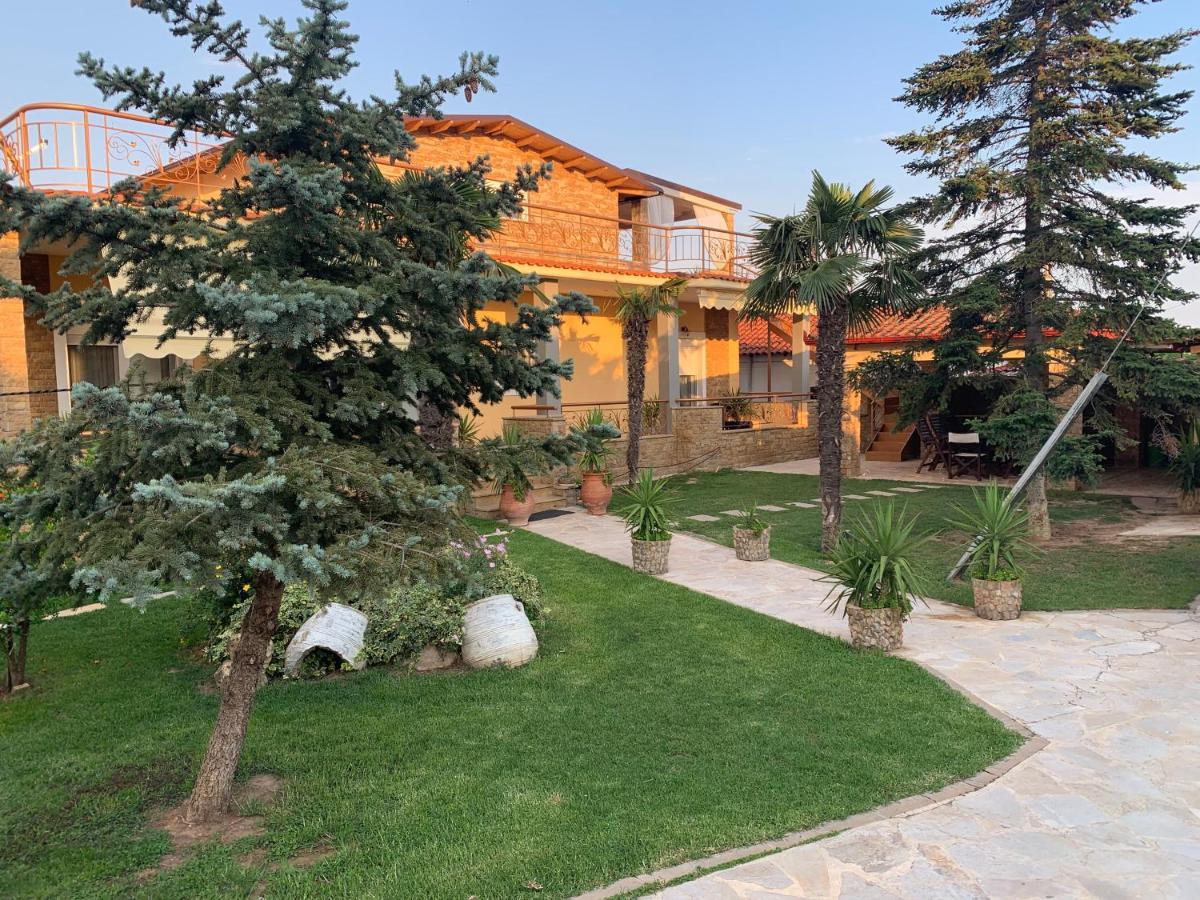 Doormat# Wait 'N Sea, Jacuzzi, Luxury Stone House Apartamento Epanomí Exterior foto