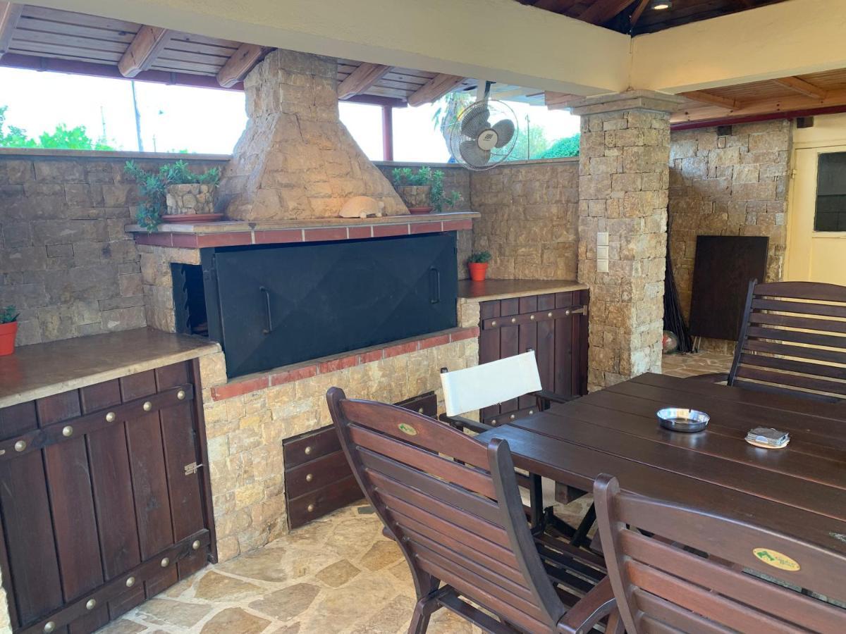 Doormat# Wait 'N Sea, Jacuzzi, Luxury Stone House Apartamento Epanomí Exterior foto